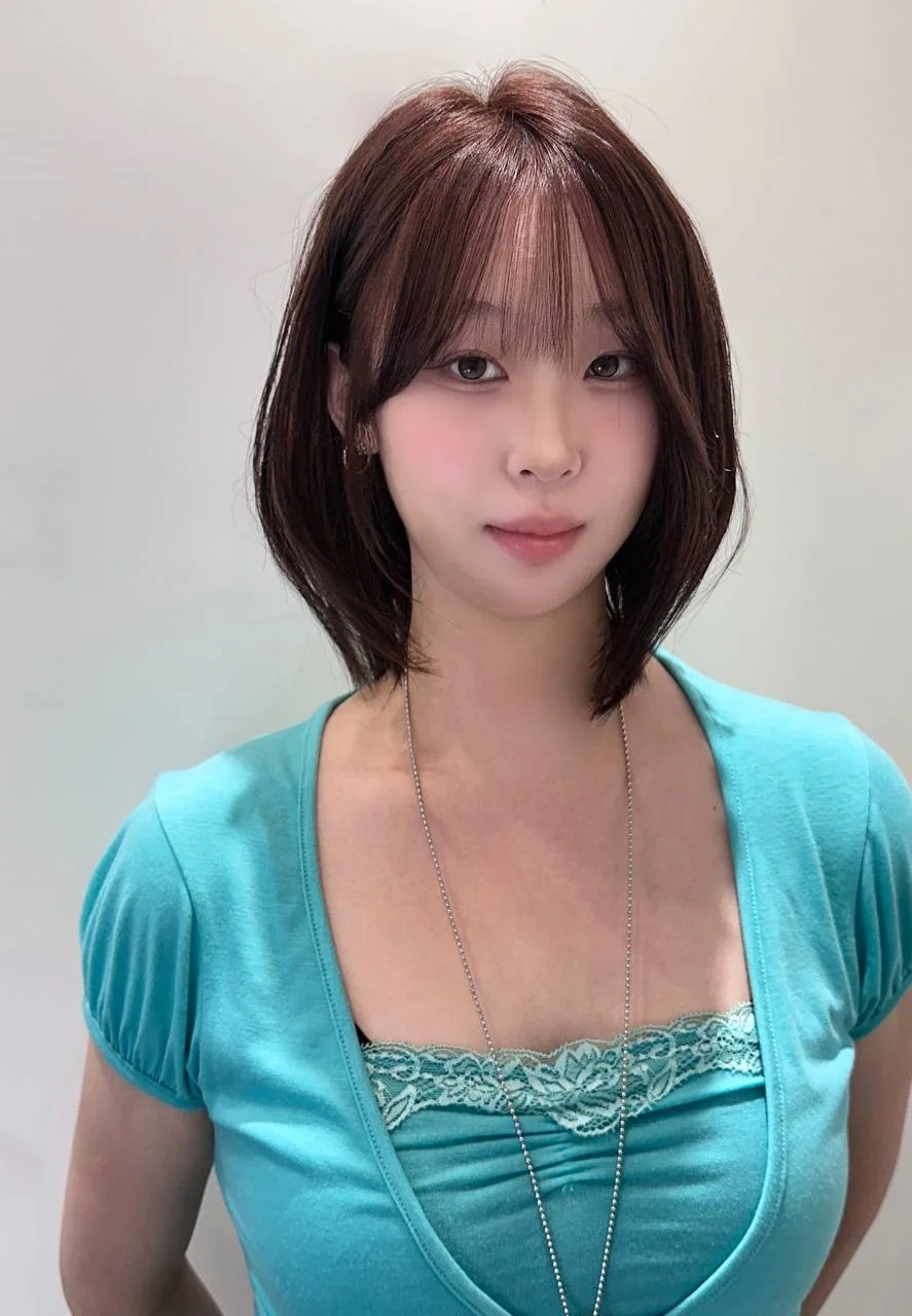 창동역 쥬얼 창동 송다영 모카브라운 중단발 고급스러운 분위기, 기르시는중에도 추천 헤어스타일 사진 1